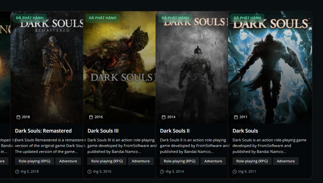 Dark Souls Series: Biểu Tượng Của Thể Loại Action RPG Và Hành Trình Từ Bóng Tối Đến Huyền Thoại