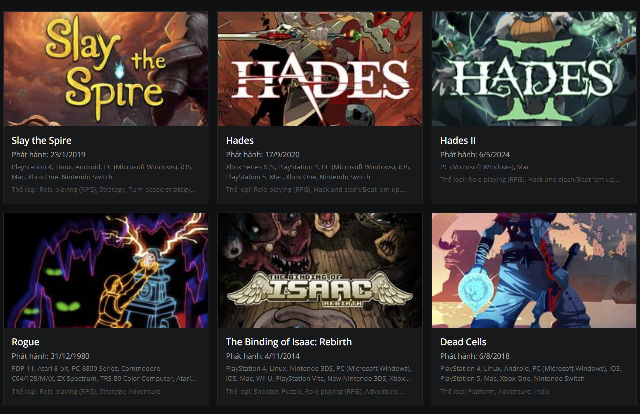 Roguelike là gì? Khám phá thể loại game “chết là chơi lại” và 5 tựa game Roguelike hay nhất 2025
