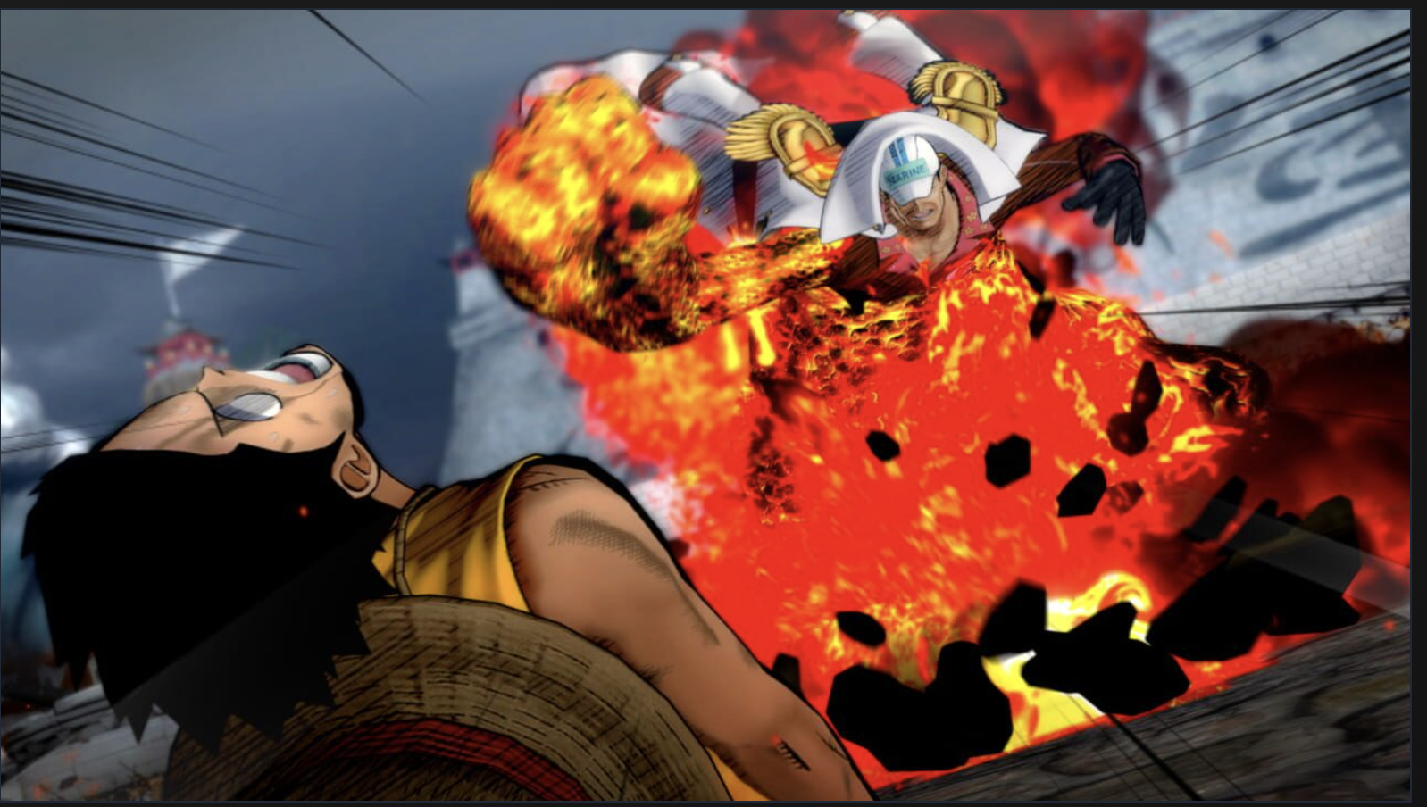 one piece burning blood