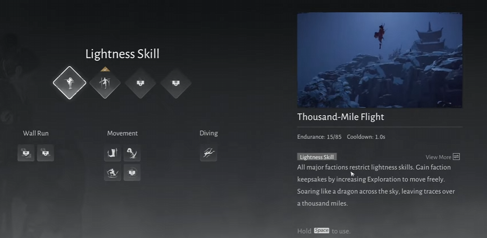 Hướng Dẫn Where Winds Meet - Mystic Arts - Thousand-Mile Flight